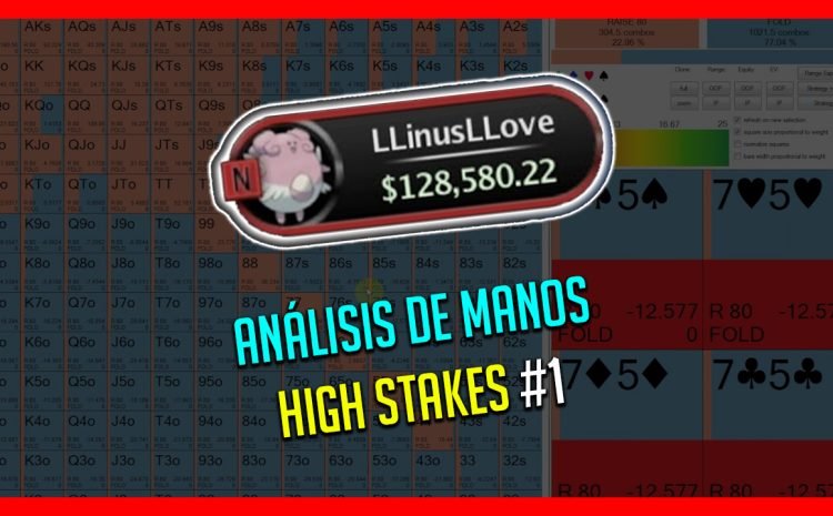  Manos en High Stakes Poker : Estrategia de LLinusLLove