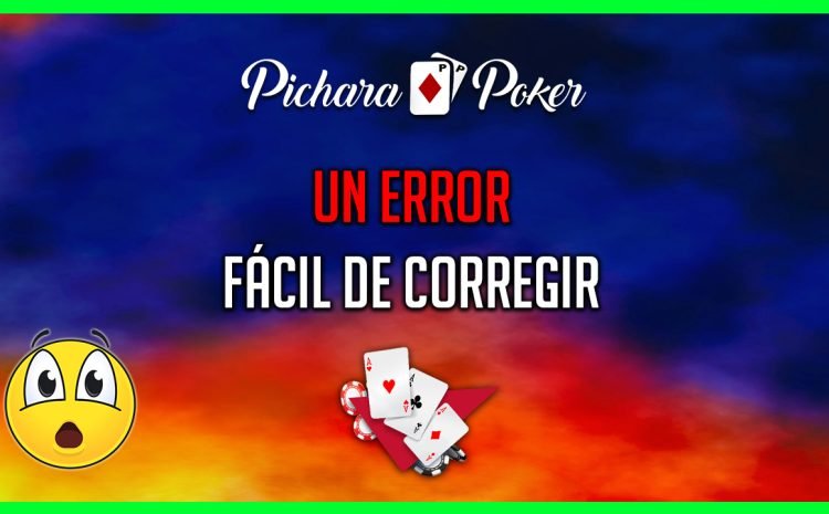  ❌ Error muy común en el poker y fácil de corregir | Aprende a identificarlo.