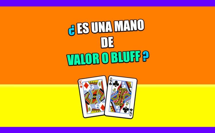  💥 K♦Q♣ es una mano de VALOR o BLUFF ? | Cómo JUGAR POKER contra DISTINTOS JUGADORES