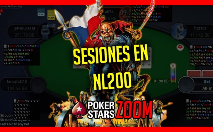  Sesiones en NL200 Zoom PokerStars ⏯️ [Inicia la Batalla]⚔️
