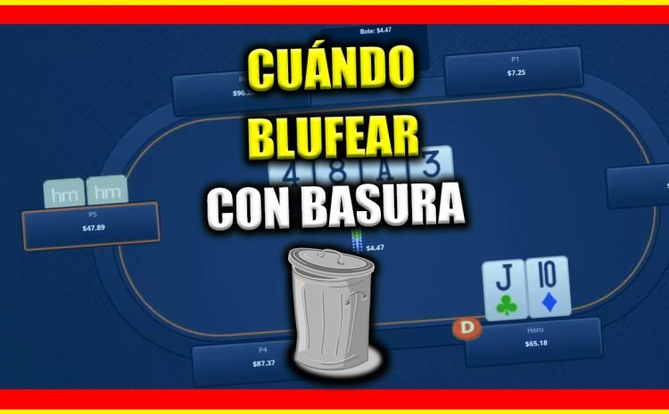  😱 Cuándo debes BLUFEAR sin PROYECTOS en el POKER