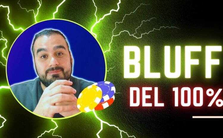 Jugando una Sesión Blufeando el 100% de las manos en las mesas de Póker.