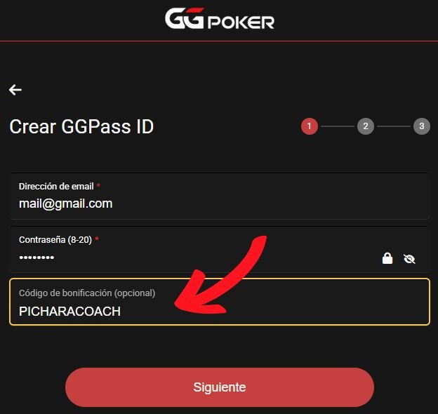 GGPOKER CODIGO