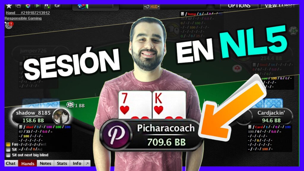 Sesion NL5 700BB poker